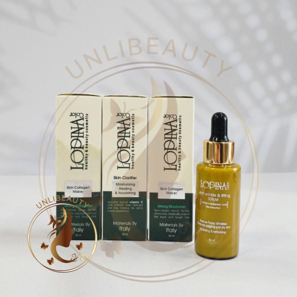 سرم ضد چروک و لیفتینگ لوپینا کالر ۳۰ میلی‌لیتر – مناسب انواع پوست، ضد چروک و جوانساز